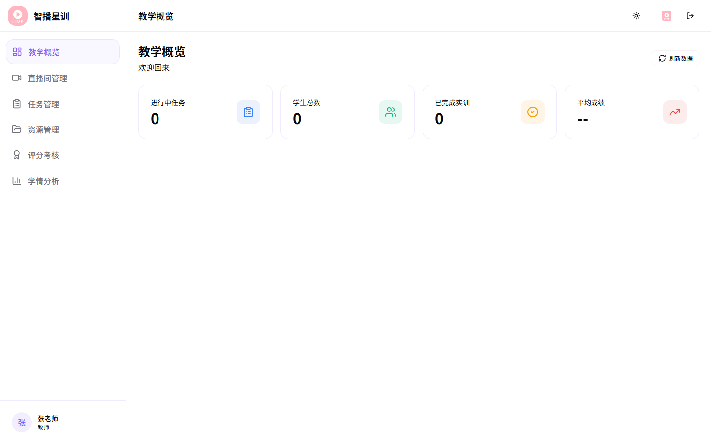 教师仪表盘